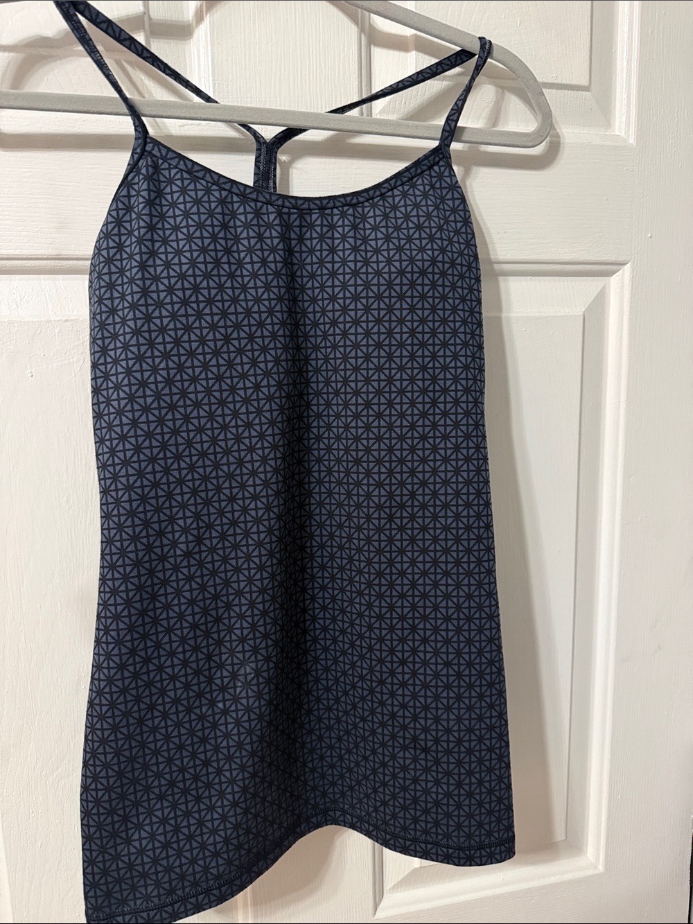 lululemon athletica Navy/Black Geometric Tank Top